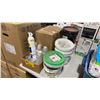 Image 1 : 2 BOXES SPRAY-LOCK ADHESIVE, 3 JUGS OF MAPEI PRIMER T, & ASSORTED COMMERCIAL SPRAYS & ADHESIVES
