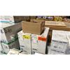 Image 1 : 2 BOXES OF LATICRETE HYDRO BAN COMMERCIAL COMPOUND & BOX OF MARSHALLTOWN NOTCHED TROWELS