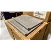 Image 3 : 6 BOXES OF COMMERCIAL ROSSVILLE GREY CORNER MINGLE TILE TRIM *MUST TAKE ALL*