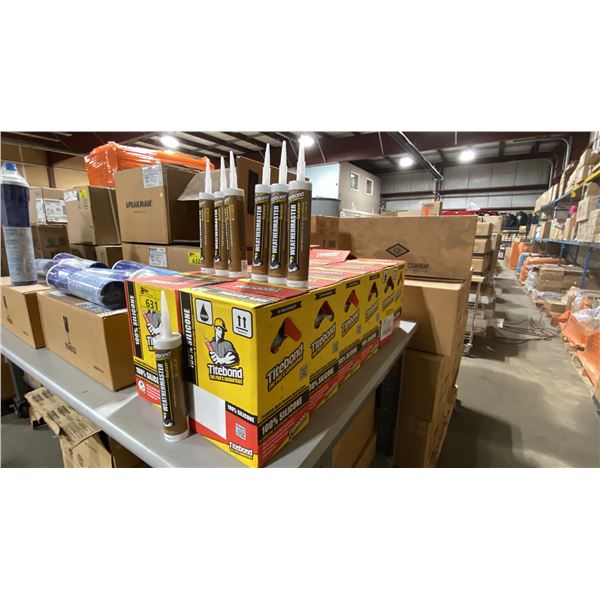 12 BOXES OF TITEBOND INTERIOR / EXTERIOR COMMERCIAL CONSTRUCTION SEALANT