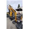 Image 1 : AGT INDUSTRIAL XZ20R YELLOW GAS POWERED 23 HP RUBBER TRACK MINI EXCAVATOR WITH ATTACHED
