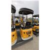 Image 2 : AGT INDUSTRIAL XZ20R YELLOW GAS POWERED 23 HP RUBBER TRACK MINI EXCAVATOR WITH ATTACHED