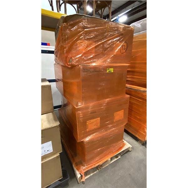 PALLET OF 11 SLOAN ST2029-STG COMMERCIAL FLOOR-MOUNTED ELONGATED TOILET BOWLS