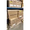 Image 2 : PALLET OF 10 AMERICAN STANDARD 0356421.020 LUCERNE WALL HUNG D-SHAPED LAVATORY SINKS