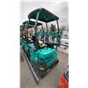 Image 3 : AGT INDUSTRIAL QK16R TEAL GAS POWERED RUBBER TRACK MINI EXCAVATOR WITH ATTACHED