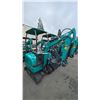 Image 4 : AGT INDUSTRIAL QK16R TEAL GAS POWERED RUBBER TRACK MINI EXCAVATOR WITH ATTACHED