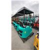 Image 3 : AGT INDUSTRIAL H15R TEAL GAS POWERED 13.5HP RUBBER TRACK MINI EXCAVATOR WITH ATTACHED