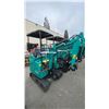 Image 4 : AGT INDUSTRIAL H15R TEAL GAS POWERED 13.5HP RUBBER TRACK MINI EXCAVATOR WITH ATTACHED