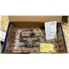 Image 3 : T&S B-0599-CR WALL MOUNT DOUBLE PANTRY FAUCET WITH ADJUSTABLE CENTERS, 18" DOUBLE JOINT SWING
