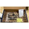 Image 3 : T&S B-0599-CR WALL MOUNT DOUBLE PANTRY FAUCET WITH ADJUSTABLE CENTERS, 18" DOUBLE JOINT SWING