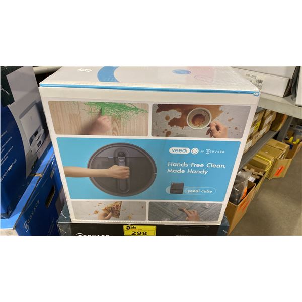 ECOVACS YEEDI CUBE PRO S1 ALL-IN-ONE ROBOT VACUUM AND MOP UNIT