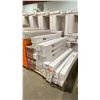 Image 1 : PALLET OF WESTBURY ALUMINUM RAILINGS & ARMSTRONG XL7342 PRELUDE XL 15/16" EXPOSED TEE