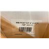 Image 3 : PALLET OF WESTBURY 173415SIL 4"X 37" ALUMINUM RAILING POST KITS