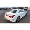 Image 3 : 2015 MERCEDES-BENZ CLA250 4MATIC SPORT, 4DR SEDAN, WHITE, VIN WDDSJ4GB2FN176490,