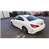 Image 4 : 2015 MERCEDES-BENZ CLA250 4MATIC SPORT, 4DR SEDAN, WHITE, VIN WDDSJ4GB2FN176490,