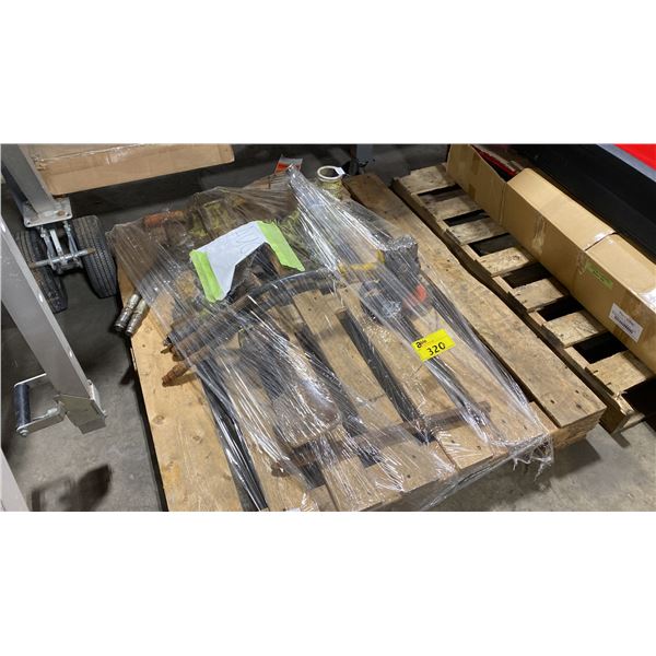 HYDRAULIC INDUSTRIAL BR72 DEMOLITION HAMMER, HYDRAULIC WATER PUMP & HYDRAULIC GRINDER/BUFFER