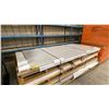 Image 2 : PALLET OF TEXTURED WHITE COMPOSITE REEFER UNIT/SHOWER PANELS  & 7 SHEETS OF GREY FORMICA DECORATIVE