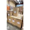 Image 2 : 10 TOTO CT708U#01 WALL-MOUNTED ELONGATED COMMERCIAL TOILET BOWLS & 1 TOTO CT725CUFG#01
