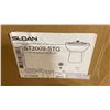 Image 4 : 3 SLOAN ST2009-STG ELONGATED, FLOOR-MOUNTED TOILET BOWLS WITH 2 ZURN Z5354 19" X 17" WALL HUNG SINKS