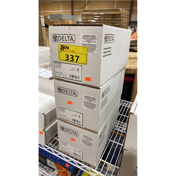 3 DELTA 591T0220 COMMERCIAL SENSOR FAUCETS