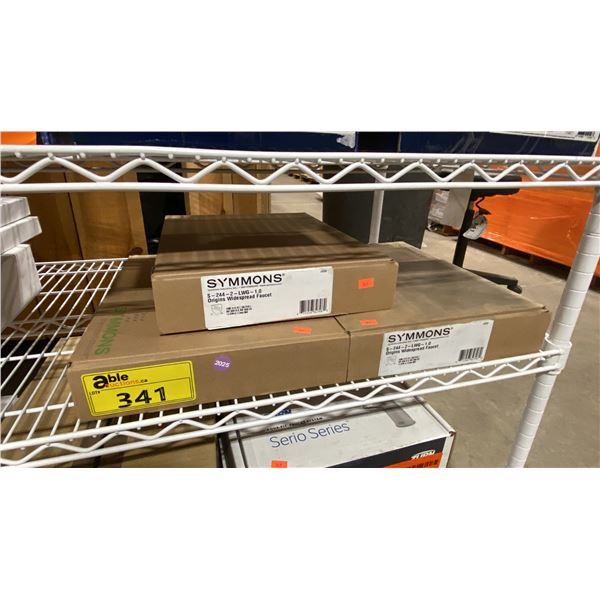 3 SYMMONS S-244-2-LWG-1.0 ORIGINS WIDESPREAD FAUCETS