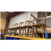 Image 2 : 5 DARKWOOD CROSSBACK COMMERCIAL SIDE CHAIRS
