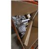 Image 3 : CARDBOARD PALLET BIN OF ASSORTED COMMERCIAL PLUMBING SUPPLIES AND HARDWARE