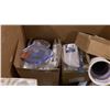 Image 4 : CARDBOARD PALLET BIN OF ASSORTED COMMERCIAL PLUMBING SUPPLIES AND HARDWARE