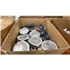 Image 3 : CARDBOARD PALLET BIN OF ZURN ASSORTED INSET COMMERCIAL FLOOR DRAINS
