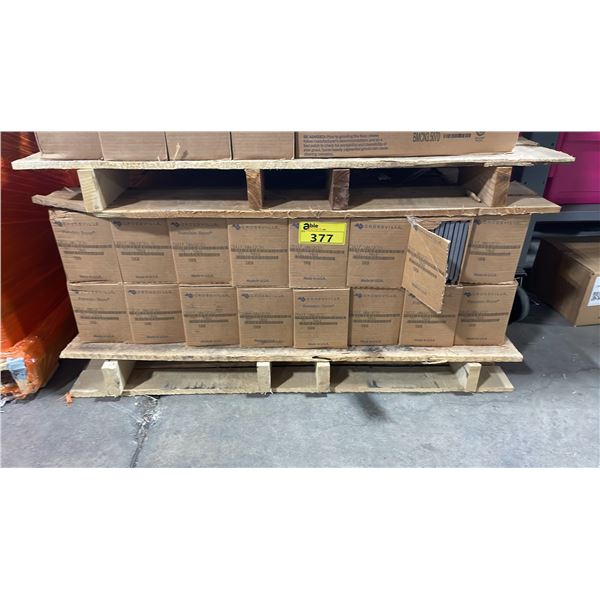 PALLET OF CROSSVILLE PORCELAIN STONE CBX17.106+12CBS EDGE TILES APPROX 11.75" X 6"
