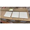 Image 2 : PALLET OF LR95-ALMOND 6" X 6" GLAZED CERAMIC WALL TILE