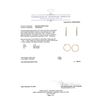 Image 5 : 2.20 ctw Diamond Hoop Earrings - 14KT Yellow Gold