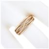 Image 3 : NEW 14k Rose Gold Polished Twisted Gold Wire Infinity Stackable Band Ring