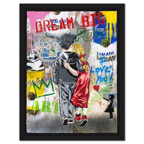 Dreaming Together by Mr Brainwash Original