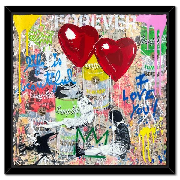 Love is in the Air by Mr Brainwash Original