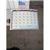 Image 2 : Set of 4 Magnetic Dry Erase Calendar and Planners NEW