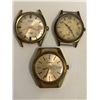 Image 1 : COLLECTION OF 3 VINTAGE WATCHES GRUEN,CREST,INTEX