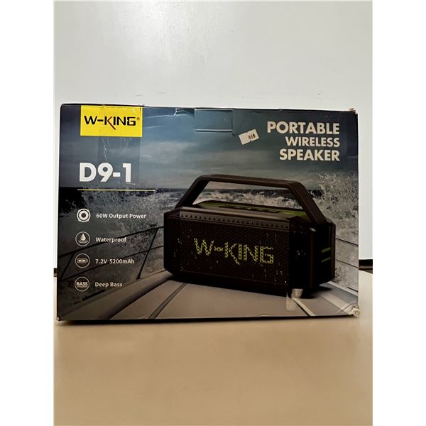 W-KING PORTABLE WIRELESS SPEAKER