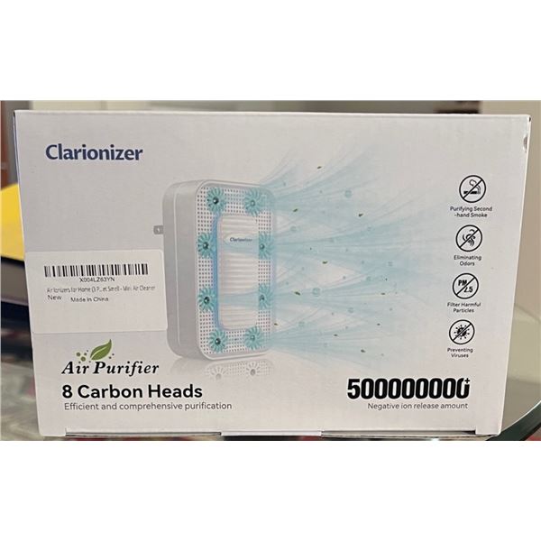 3 AIR PURIFIERS WITH 8 CARBON HEADS 2 PACK