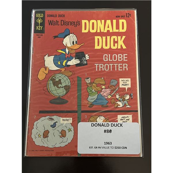 Donald Duck Globe Trotter 12c