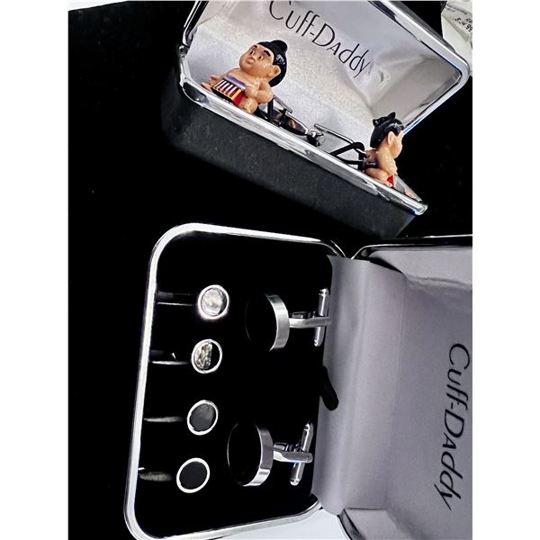 Two sets of Cuff links Cuff-Daddy