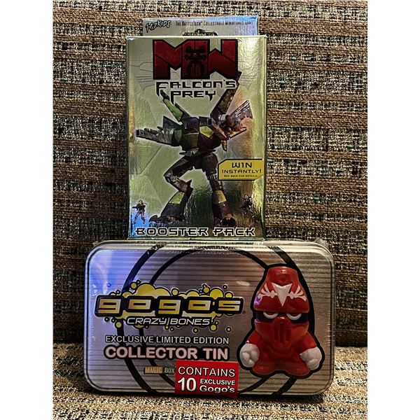 Gogo's Crazy Bones LTD edition + MechWarrior Booster Pack