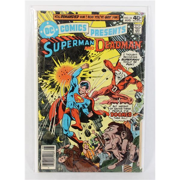 DC COMICS PRESENTS SUPERMAN AND DEADMAN #24