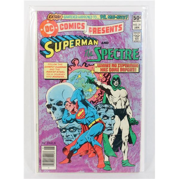 DC COMICS PRESENTS SUPERMAN AND THE SPECTRE #29