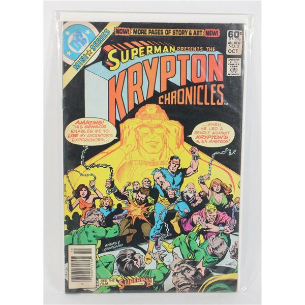 SUPERMAN, KRYPTON CHRONICLES #2