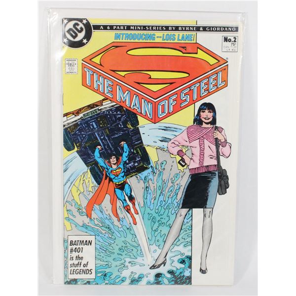 SUPERMAN, THE MAN OF STEEL #2