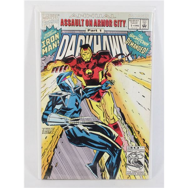 DARKHAWK ANNUAL #1 ASSAULT ON ARMOR CITY