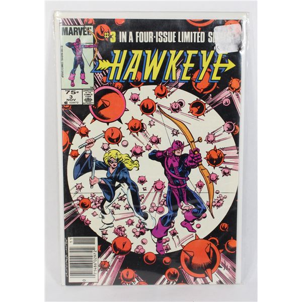 HAWKEYE #3 OF 4 ISSUE SERIES
