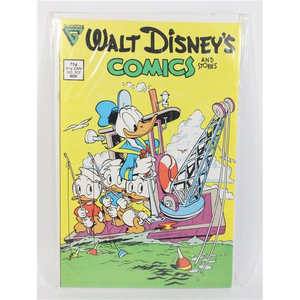 WALT DISNEY COMICS AND STORIES #512