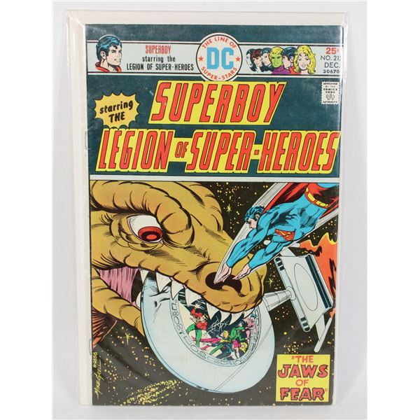 SUPERBOY AND THE LEGION OF SUPER HEROES #213